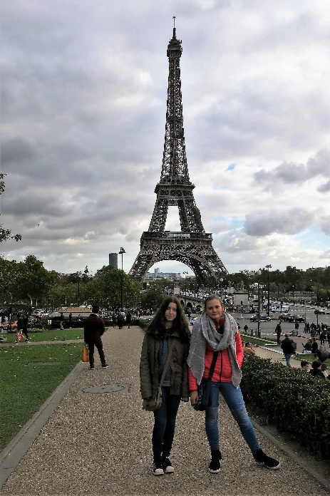 Paris vor dem Eiffelturm